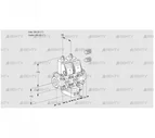 VCH2E25R/25R05NHEVWR3/PPPP/PPPP (88102581) Клапан с регулятором расхода Kromschroder