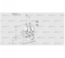 VCD2E25R/40R05ND-50WR3/PPPP/PPPP (88101599) Регулятор давления Kromschroder