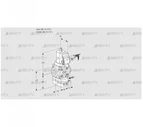 VAG115R/NWSRBE (88031860) Газовый клапан с регулятором соотношения Kromschroder
