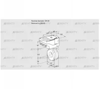 IBG80/65W05/40A2A (88302246) Дроссельная заслонка Kromschroder