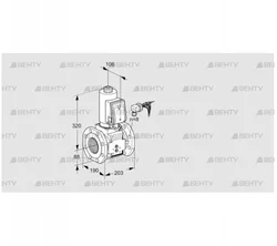 VAS780F05NWSRB/PP/MM (88204851) Газовый клапан Kromschroder