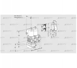 VCD1E25R/25R05FD-25NWL6/PPZS/PPMM (88104097) Регулятор давления Kromschroder