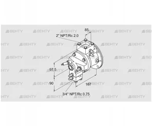 TJ28.0040-A2AMSCNB2D5FSB2 (85401100) Газовая горелка Kromschroder