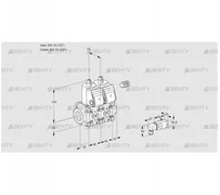 VCS1E15R/10R05NNWR/2-PP/3-PP (88106554) Сдвоенный газовый клапан Kromschroder