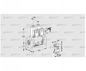 VCS665F05NNWRE/PMPP/2-P3 (88203310) Сдвоенный газовый клапан Kromschroder