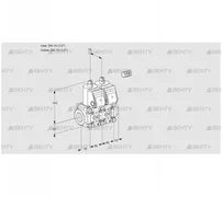 VCS1E15R/15R05NNWR/PPPP/PPPP (88103416) Сдвоенный газовый клапан Kromschroder