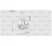 VCS2E25R/50R05FNNVWR3/PPPP/PPPP (88101758) Сдвоенный газовый клапан Kromschroder