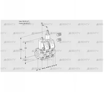 VCS3E50R/50R05NLKR3/PPPP/PPPP (88106477) Сдвоенный газовый клапан Kromschroder