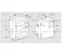 BCU460W2P2C0D0000K1E1-/LM400WF0O0E1- (88680243) Блок управления горением Kromschroder