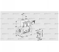 VCS665F05NNWRE/2-M3/PPPP (88203035) Сдвоенный газовый клапан Kromschroder