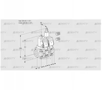 VCS2E40R/40R05NLQGR3/PPPP/PPPP (88107391) Сдвоенный газовый клапан Kromschroder