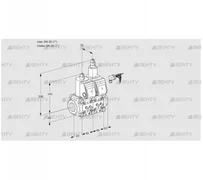 VCS1E25R/25R05NLKR/MMMM/PPPP (88106958) Сдвоенный газовый клапан Kromschroder