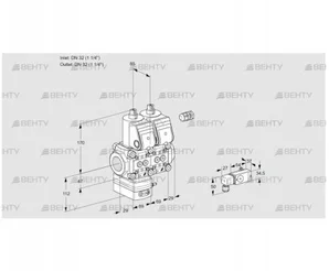 VCD2E32R/32R05D-50NWR/PP3-/PPPP (88105488) Регулятор давления Kromschroder