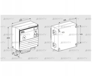 BCU460-5/1W1GBPU (88614856) Блок управления горением Kromschroder