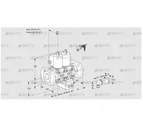 VCV3E50F/50F05NVKWL/PPPP/2-PP (88103340) Клапан с регулятором соотношения Kromschroder