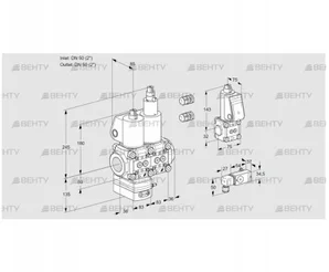 VCD3E50R/50R05D-25LWL3/2-BS/PPPP (88107192) Регулятор давления Kromschroder