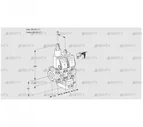VCG1E25R/25R05LGEWR/PPPP/PPPP (88106310) Клапан с регулятором соотношения Kromschroder