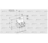 VCS1E15R/10R05NLWL3/PPPP/PPPP (88105235) Сдвоенный газовый клапан Kromschroder