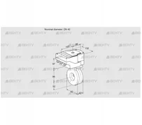 IBG40Z05/20-15W3TR10 (88303463) Дроссельная заслонка Kromschroder