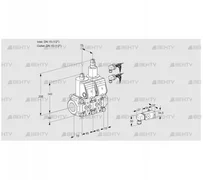 VCS1E15R/15R05NLKR6/2-PP/4-PP (88102903) Сдвоенный газовый клапан Kromschroder