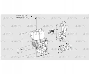 VCD2E40R/40R05FND-50WL/PPZS/3-PP (88104265) Регулятор давления Kromschroder