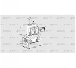 VCS8100F05NNWSRB/PPPP/PPPP (88203338) Сдвоенный газовый клапан Kromschroder