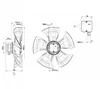 Осевой вентилятор ebmpapst A4D500AJ0302