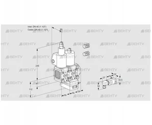 VCD2E40R/40R05FLD-100WL3/2-PP/PPPP (88103725) Регулятор давления Kromschroder