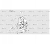 VCH1T25N/25N05NHAVQSR/PPPP/PPPP (88103873) Клапан с регулятором расхода Kromschroder