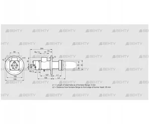 BIC 65RD-0/35-(38)E (84031012) Газовая горелка Kromschroder