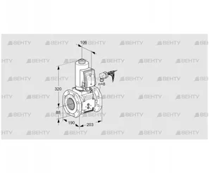 VAS780F05NWGRB/PP/PP (88203962) Газовый клапан Kromschroder