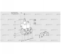 VCS1E20R/20R05LNWL3/PPPP/2--3 (88103451) Сдвоенный газовый клапан Kromschroder