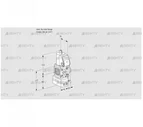 VAD1T-/20N/NQ-25A (88030972) Газовый клапан с регулятором давления Kromschroder