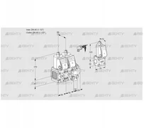 VCS2E40R/40R05FNNVWR/PPPP/PPZS (88100253) Сдвоенный газовый клапан Kromschroder