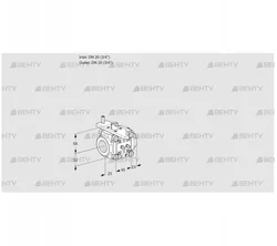 VFC1T20/20N05-20MMPP (88301838) Регулирующий клапан Kromschroder