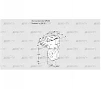 IBG50/32Z05/20-30W3E (88301031) Дроссельная заслонка Kromschroder