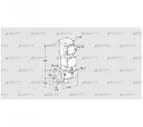 VK 100F40T5HG93DSF (85315422) Газовый клапан с приводом Kromschroder