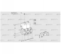 VCS2E25R/25R05NNKL3/PPPP/2--3 (88100470) Сдвоенный газовый клапан Kromschroder