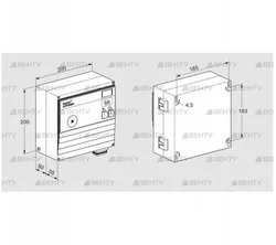 BCU460T-5/1R1-B1/1E1 (88614966) Блок управления горением Kromschroder