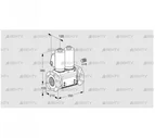 VCS8100F05NNWGL3B/PPPP/MMMM (88204678) Сдвоенный газовый клапан Kromschroder