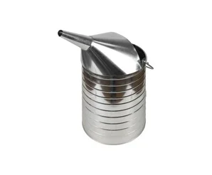 Мерное ведро из белой жести Pressol 07805