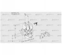 VCV2E40R/40R05NVKWR/PPPP/2-PP (88104233) Клапан с регулятором соотношения Kromschroder