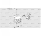 VCS1E15R/15R05NNWL6/PPBY/PPPP (88105747) Сдвоенный газовый клапан Kromschroder