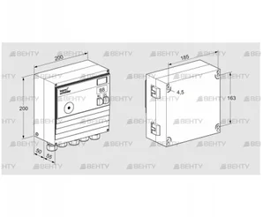 BCU460-3/1LW2GB (88612554) Блок управления горением Kromschroder