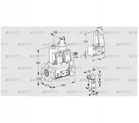 VCS8100F05NLWR3E/PPPP/2-B- (88204575) Сдвоенный газовый клапан Kromschroder