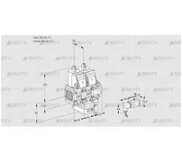 VCG1T25N/25N05FNGKVQR/2--3/PPPP (88103992) Клапан с регулятором соотношения Kromschroder