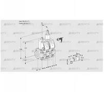 VCS1E25R/25R05NLWR5/2-PP/PPPP (88104654) Сдвоенный газовый клапан Kromschroder