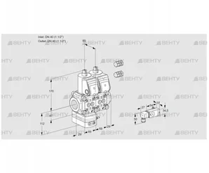 VCD2E40R/40R05D-50NWR3/2-PP/3-PP (88106713) Регулятор давления Kromschroder