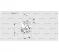 VCS2E40R/25R05FNNWR3/PPPP/PPPP (88101373) Сдвоенный газовый клапан Kromschroder