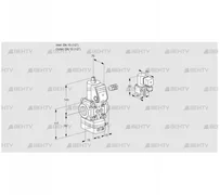 VAD115R/NW-25B (88033109) Газовый клапан с регулятором давления Kromschroder